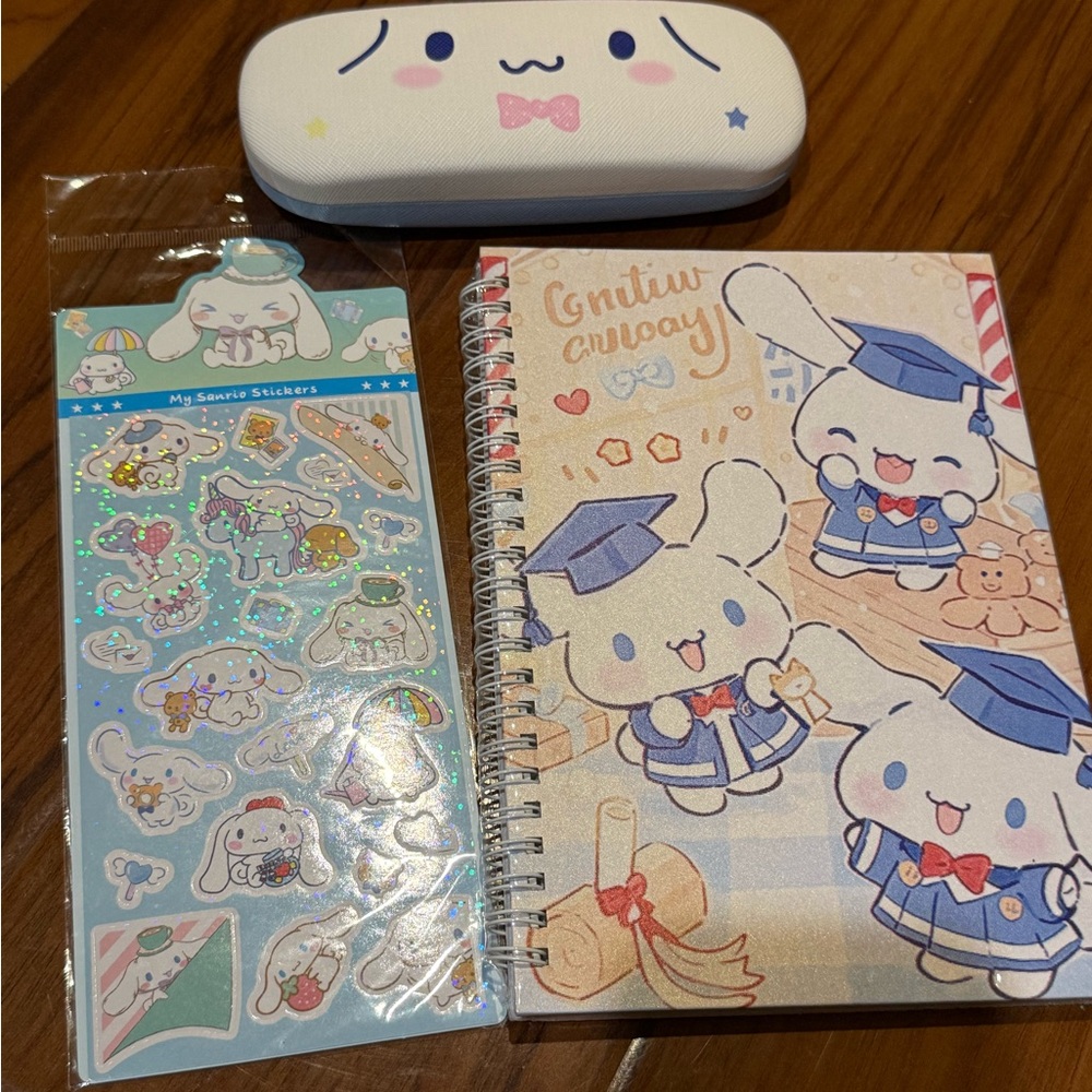 Cinnamoroll stationery set